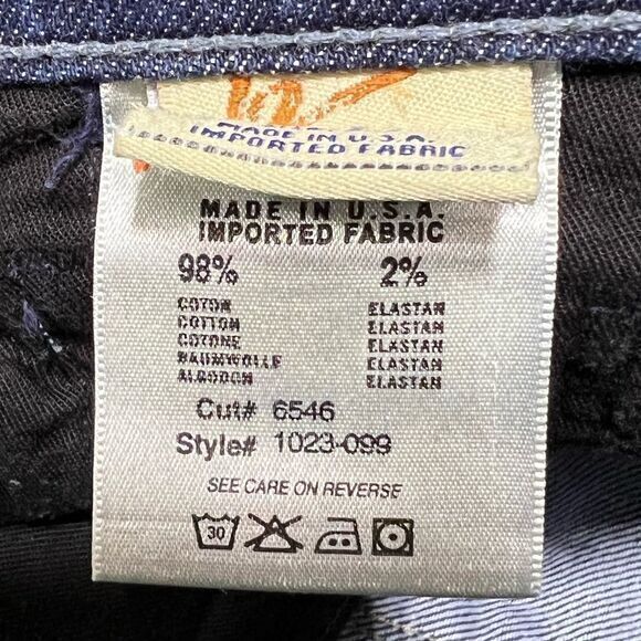 Citizens of Humanity Dita‎ Petite Bootcut Jeans Whiskering Fading Blue Size 27 - Picture 10 of 11